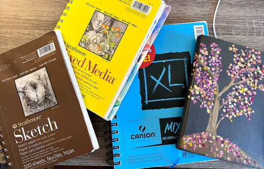 Sketchbooks and learning from your mistakes