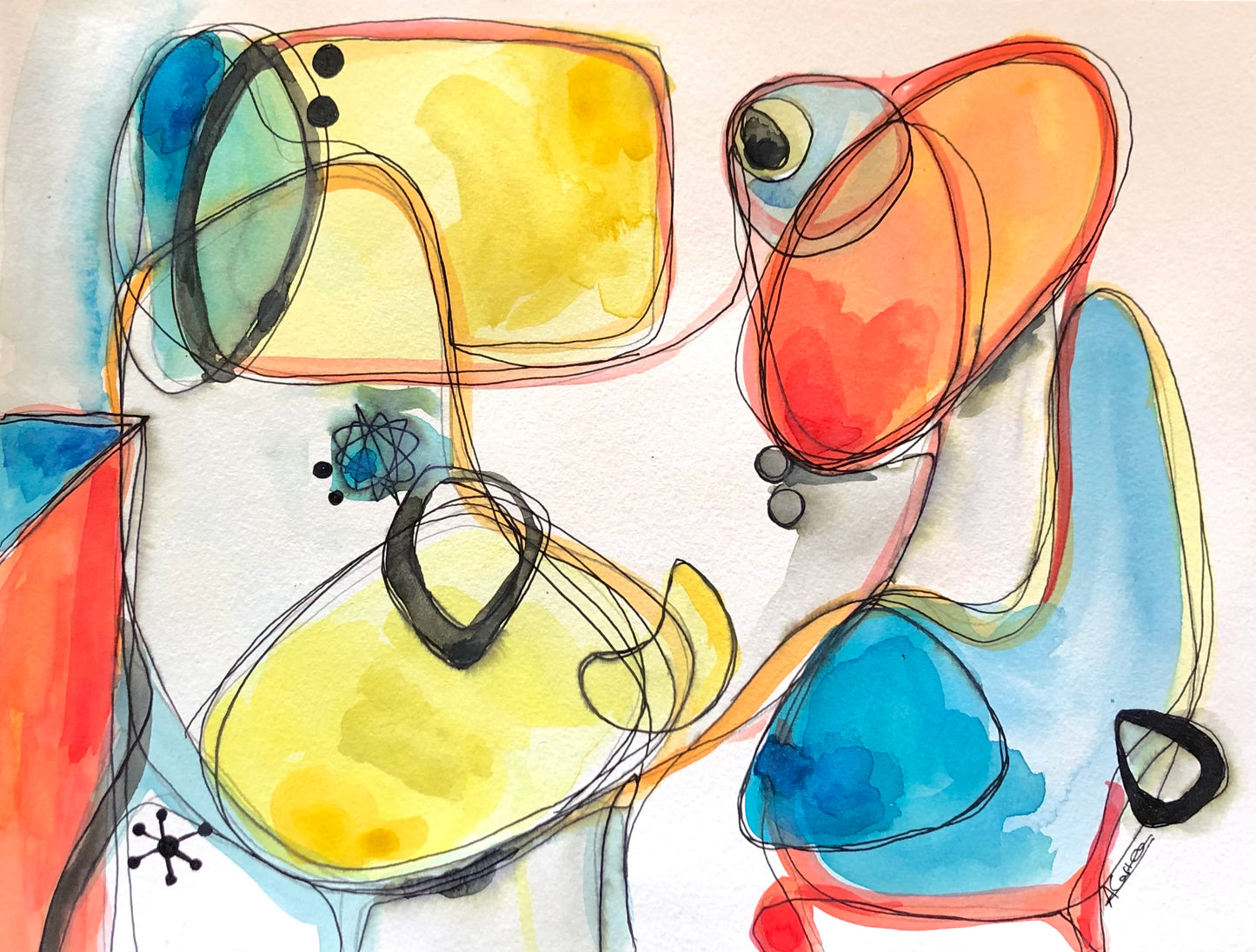 Chairs 9 x12 in. SOLD