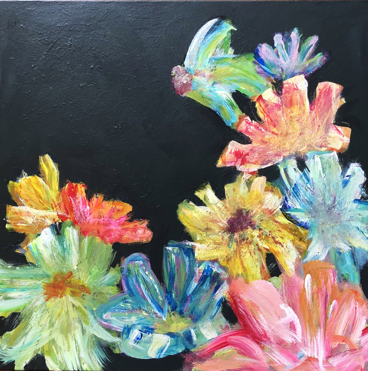 Cut Flowers 24 x 24 in.