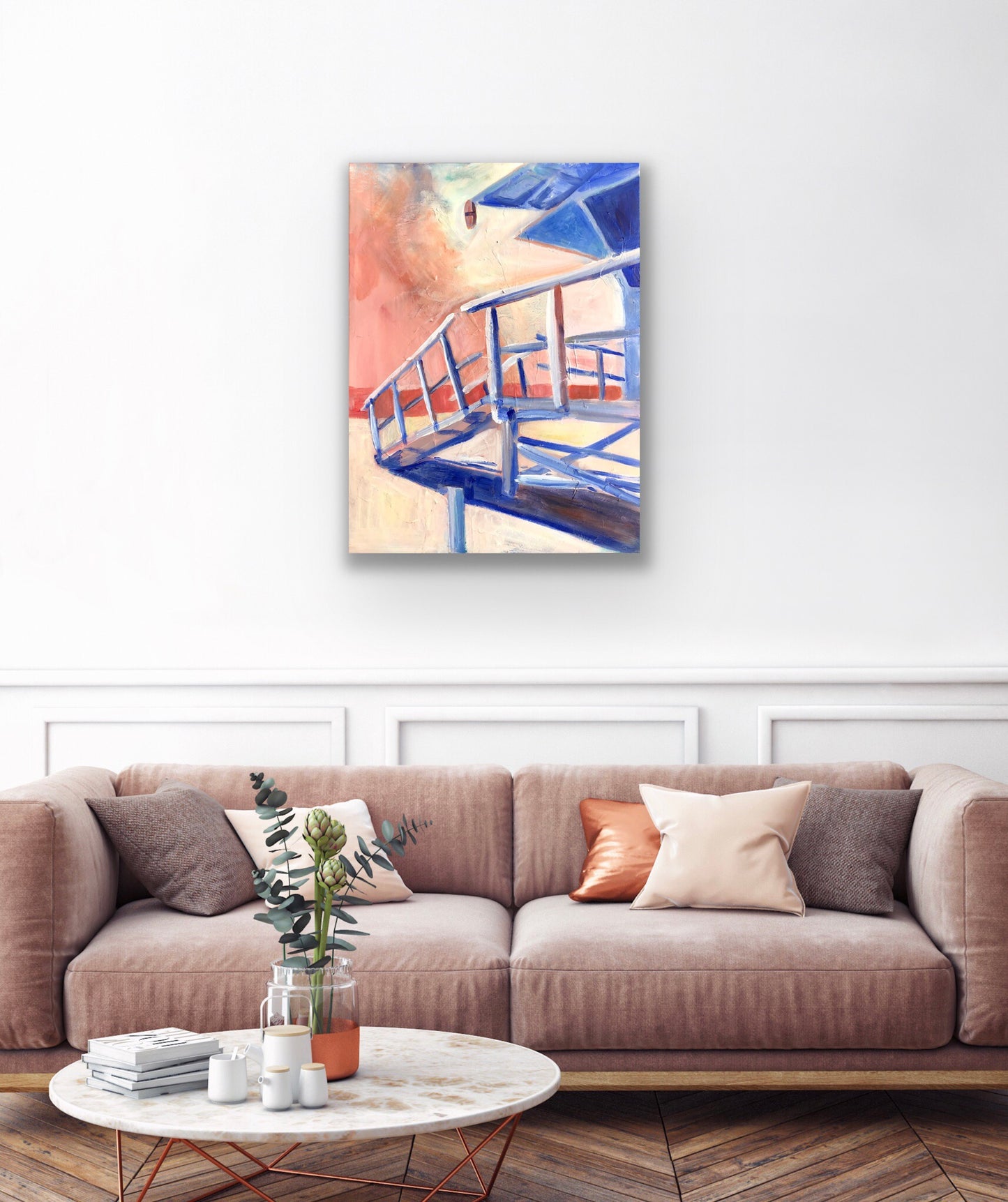 Earth Tones Tower 24 x 20in.