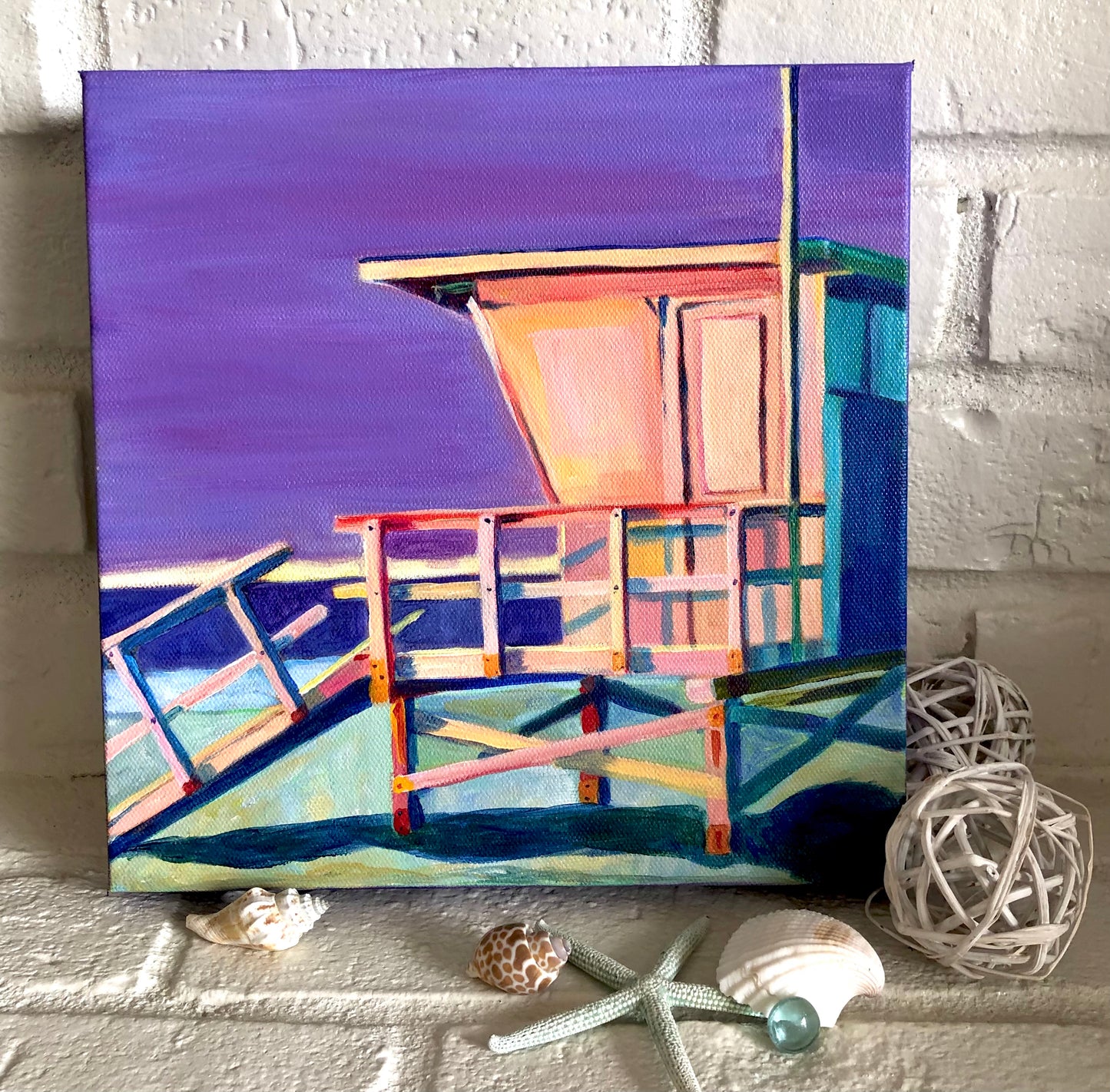 End of the Day 10 x 10 in. SOLD