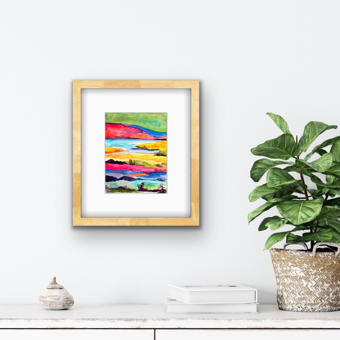 Fauvist 5 x 7 in. SOLD