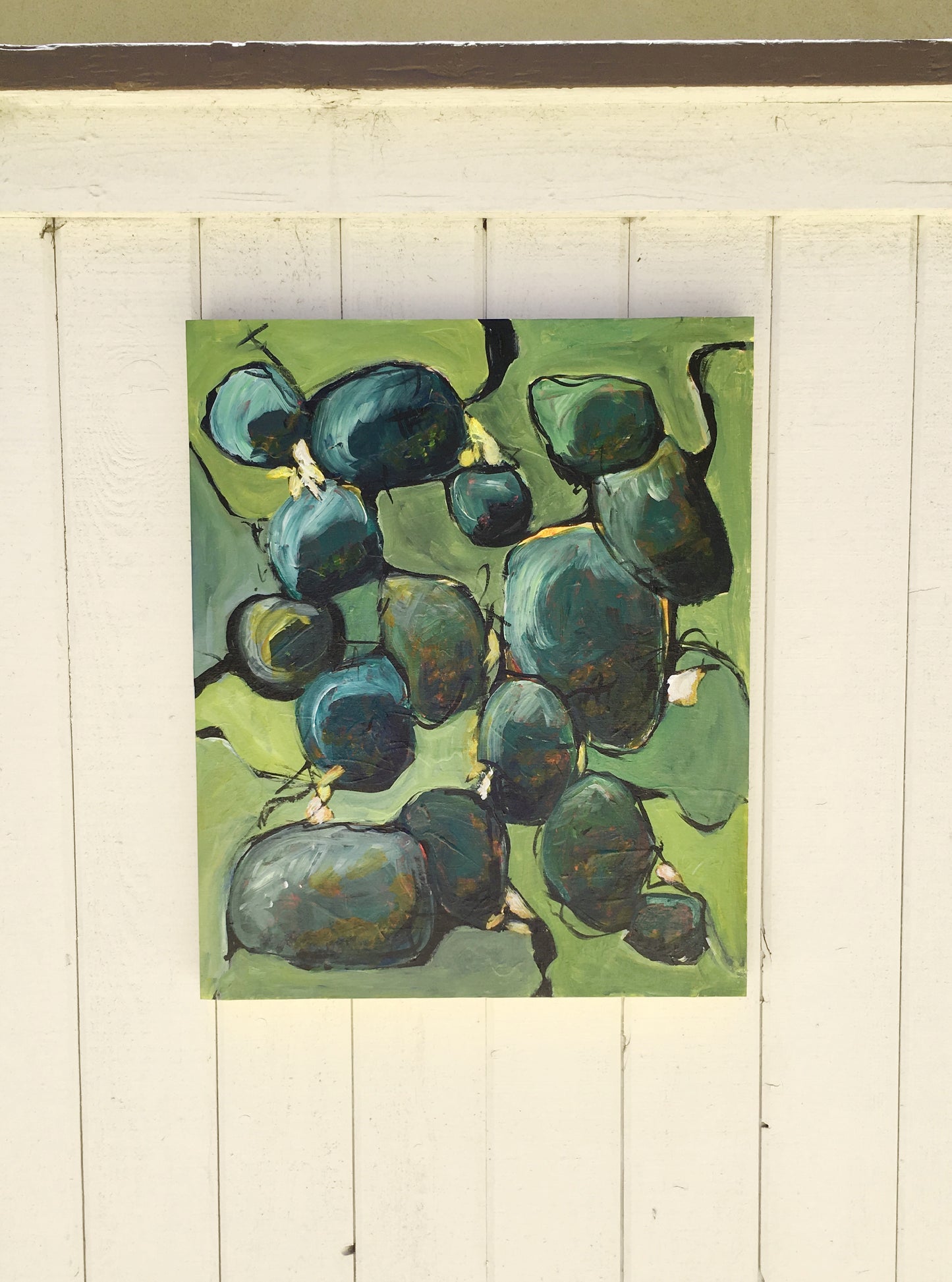 Green Rocks 23.75 x 19.5 in.