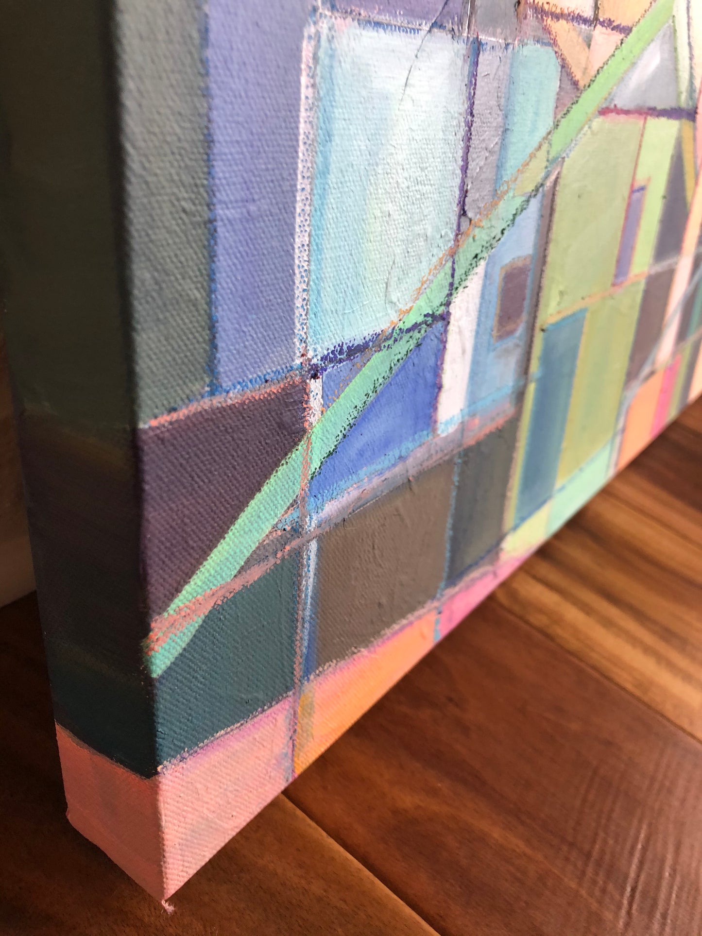 Hermosa Houses 12 x 24 in. SOLD