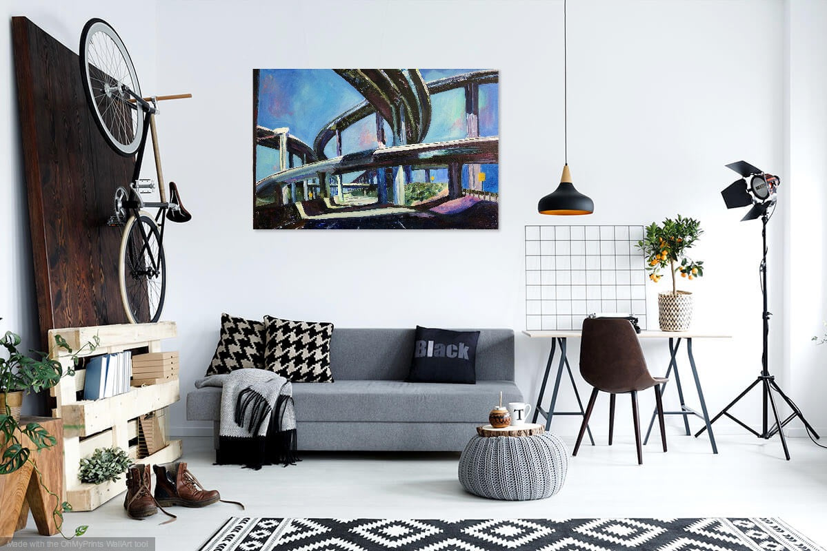 Interchange 24 x 36 in. SOLD