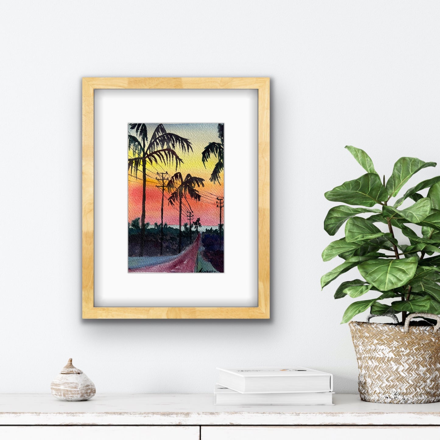 Sunset Silhouettes 9 x 6 in.