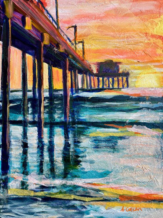 Holiday Pier 24 x 18 in.