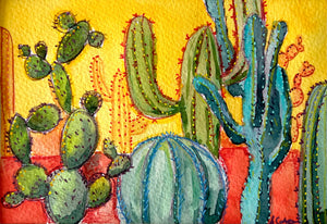 Cactus Mini Party 5 x 7 in.