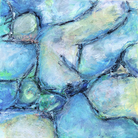 Rock Pool 12 x 12 in.