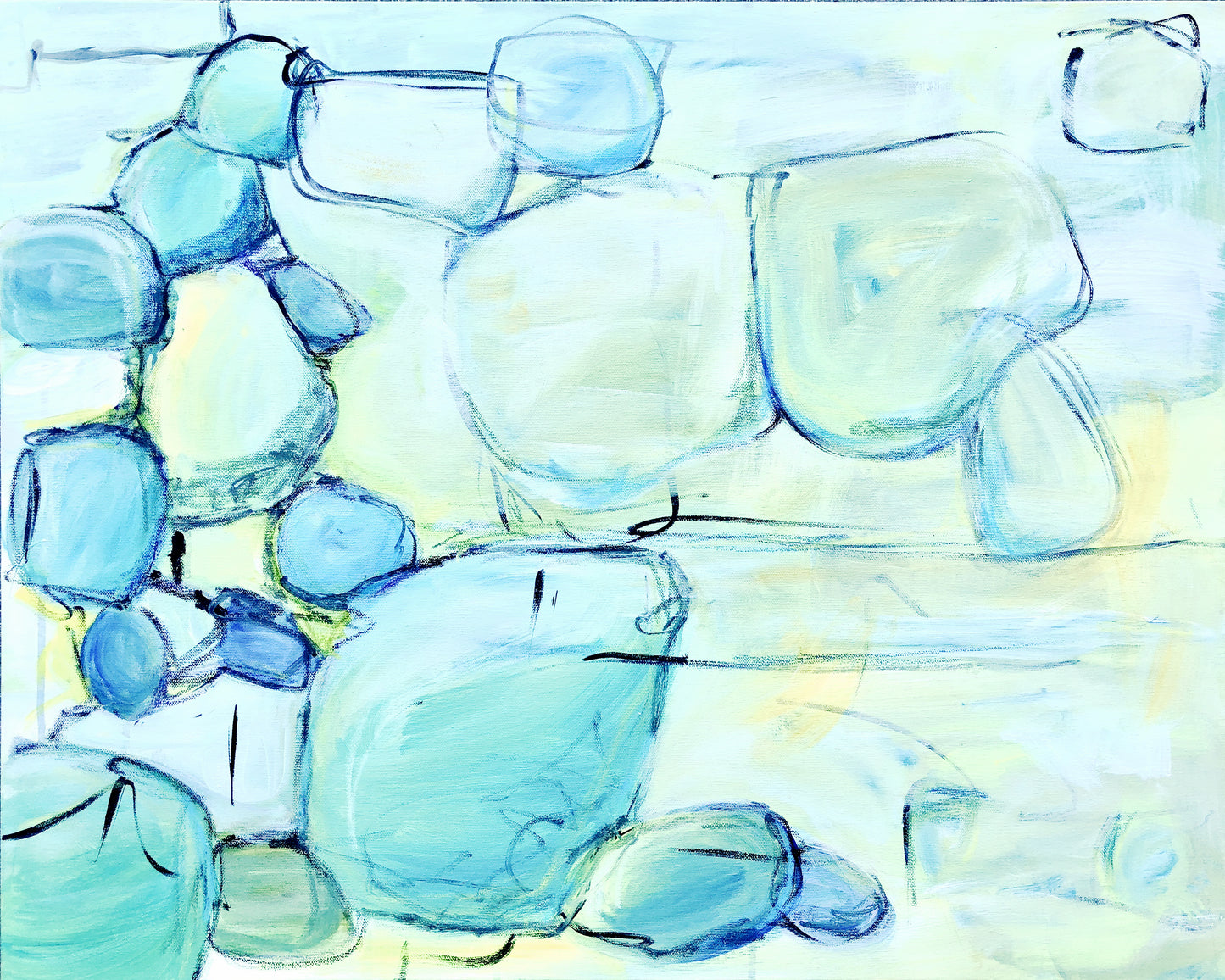 Sea Glass 24 x 30in.